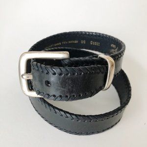 Billy Belts California Black Leather Belt 30